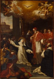 Saint Catherine Imploring Pope Gregory XI to Return from Avignon to Rome