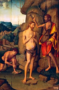 Panel Depicting Baptism of Christ