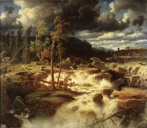 Waterfall in Småland