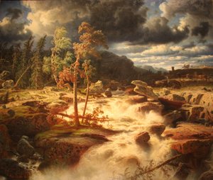 Waterfall in Småland