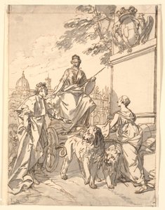 Allegorical Leaf on the Occasion of Duke Franz III