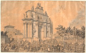 Triumphal Arch for Francis III of Lorraine and Maria Theresa at Their Entry into Florence 1739
