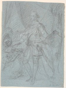 Draft for Full-Length Portrait. Preliminary Work for Chr. VI