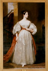 Countess Augusta Ada Lovelace, English Mathematician and Writer by Margaret Carpenter