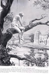 The End of a Long and Prosperous Reign, illustration from 