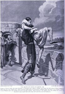 The Death of Conan of Rouen AD 1090 by Margaret Dovaston