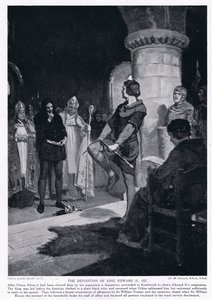The deposition of King Edward II AD1327 by Margaret Dovaston
