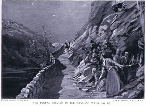 The Postal Service in the Days of Cyrus 546 BC by Margaret Dovaston