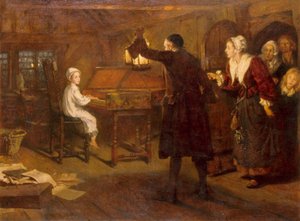 The Child Handel, Discovered by his Parents