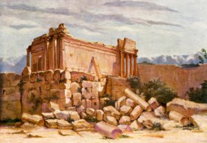 The Small Temple, Baalbek, Exterior