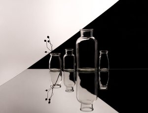 Elegant Glass Reflections by Margareth Perfoncio