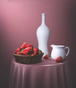 Fresh Strawberry Still Life