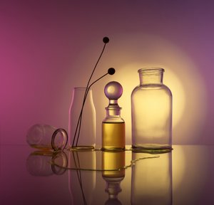 Luminous Glass Bottles by Margareth Perfoncio