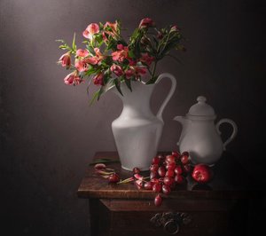 Moody Flowers and Fruit