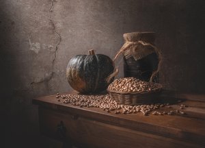 Rustic Autumn Still Life