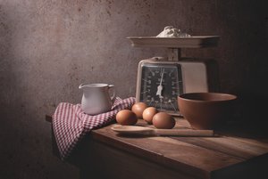 Rustic Baking Prep