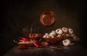 Spicy Copper Kitchen by Margareth Perfoncio