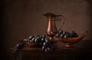 Vintage Copper Still Life by Margareth Perfoncio