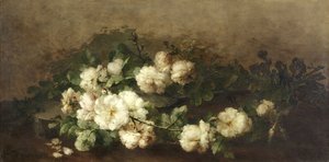 Still Life with Guitar and Roses