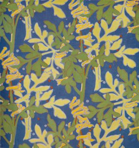 Design for Block Printed Silk, 1926 by Margery Tomlin