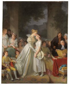 The Kiss of Protection by the Local Chatelaine by Marguerite Gerard