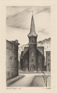 Danish Church, San Francisco by Marguerite Redman Dorgeloh