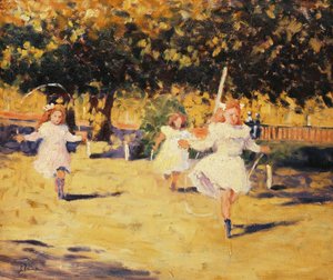 Girls Jumping Rope