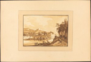 Landscape with Fishing Boats