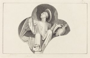 An Angel, from Wells Cathedral by Maria Denman after John Flaxman