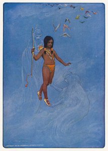 Illustration for Hiawatha by Longfellow