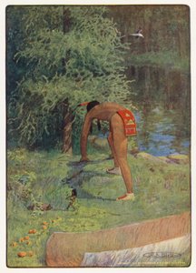 Illustration for Hiawatha by Longfellow