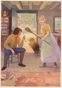 Illustration for the Story of Rip Van Winkle
