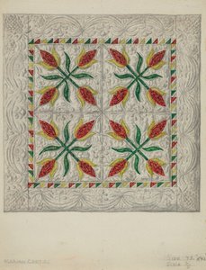 Crib Coverlet by Marian Curtis Foster