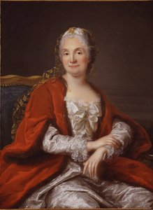 Portrait of Madame Geoffrin by Marianne Loir