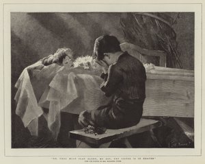 Go, Thou Must Play Alone, My Boy, Thy Sister is in Heaven by Marianne Stokes