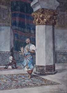 A Merchant Praying in a Mosque