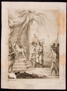 Jugurtha Bound and Handed Over to Silanus, Who Takes Him to Marius