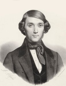Portrait of the Pianist and Composer Jean-Henri Ravina, ca. 1845
