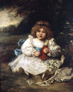 Portrait of Dorot, Daughter of Sir Charles Swinfen Eady