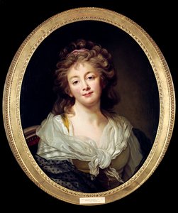 Self-portrait by Marie Genevieve Bouliard