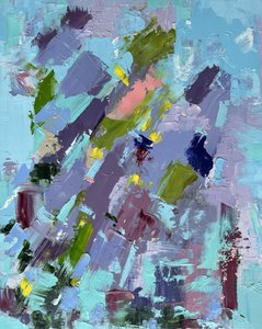 Colorful Abstract Strokes by Marina Kozyr