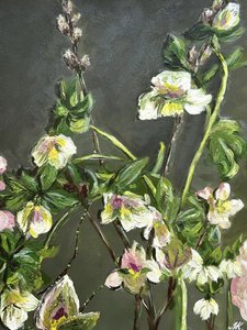 Graceful Winter Blooms by Marina Kozyr