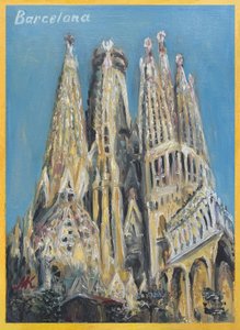 Sagrada Familia Barcelona by Marina Kozyr