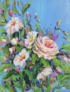 Vibrant Floral Bouquet by Marina Kozyr