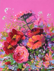 Vibrant Floral Bouquet by Marina Kozyr