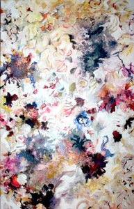 Dreamy Floral Abstract by Marina Nelson