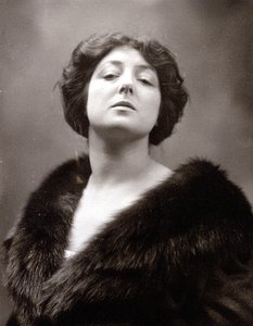 Half-length portrait of the famous opera singer Toti Dal Monte