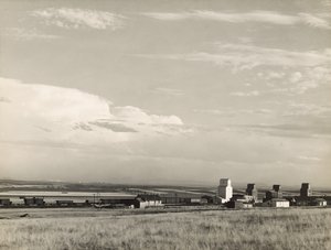 Grain Elevators in Midwest, 