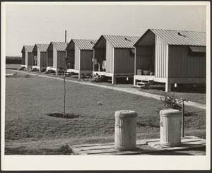 Housing for Migratory Vegetable Pickers, Osceola Labor Camps, Built by FSA, Belle Glade, Florida by Marion Post Wolcott