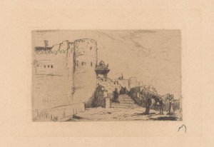 Temple walls in Palitana
